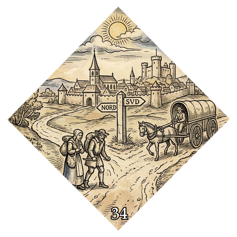 Символ карт судьбы № 34 — Перекрёсток